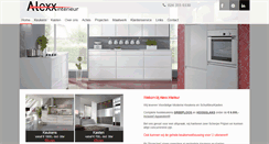 Desktop Screenshot of alexxinterieur.nl
